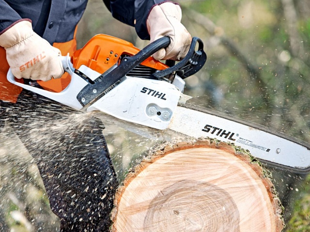 Распил дерева на дрова